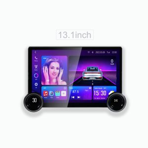 Sistema estéreo para automóvel Android com botões duplos