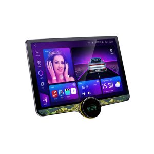 Leitor Android para carro com um só botão