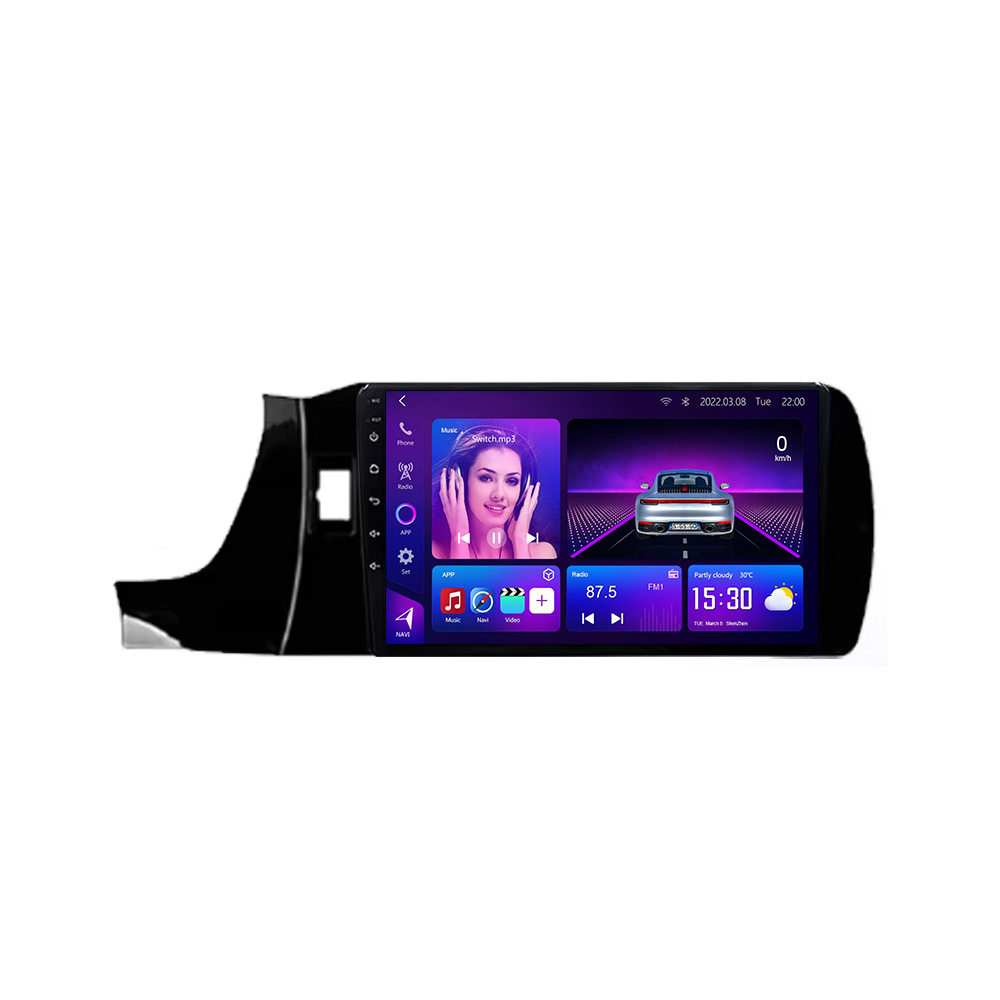HONDA-Amaze2018-2019 moldura android para automóvel