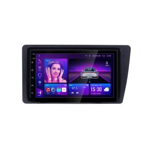 Honda civic 2001-2005 Moldura android para automóvel
